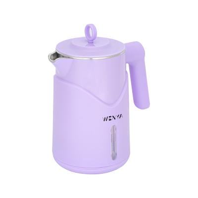 China 360 degree rotation base cheap electronic plastic electric kettle for cooking hot water for sale