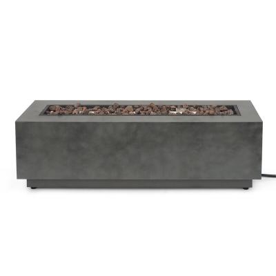 China Outdoor Concrete Propane Fire Stocked Pit Coffee Table for sale