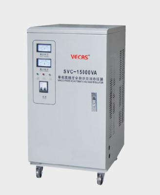 China Vertical Single Phase AC Voltage Regulator ,  5000VA - 30000VA Voltage Stabilizer for sale