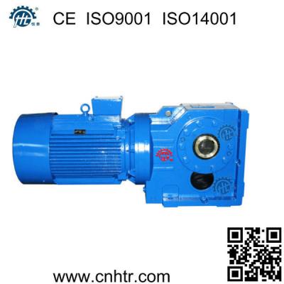 China K KA series bevel helical gear motor reducer hollow shaft gearbox speed reduction for sale