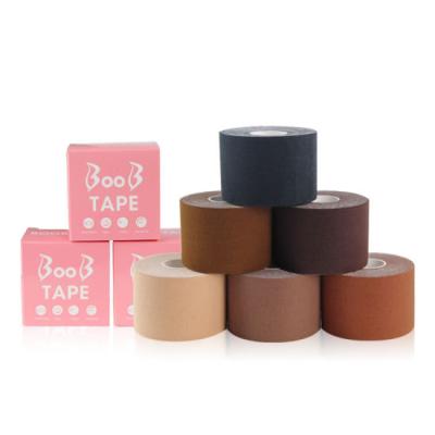 China Factory Waterproof Reusable Breast Lift Tape Naked Boob Tape Nipple Tape Transparent Nipple Cover for sale