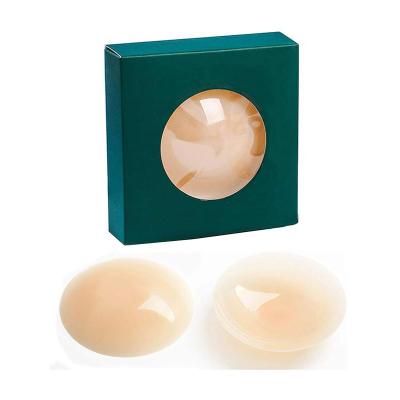 China New Arrival BREAST COVER Ultra Lightly Silicone Reusable Seamless Non-adhesive Nipple Cover Seamless Nipple Cover for sale