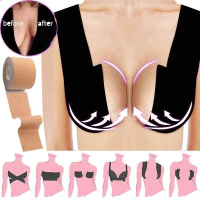 China Waterproof Invisible Waterproof Instant Lift Up Naked Boob Band DIY Breast Body Bra Boob Lift Band for sale