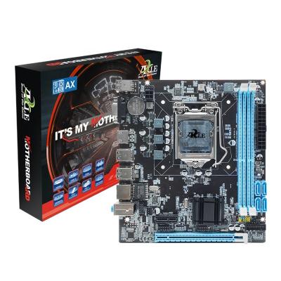 China AXIS H61T Desktop CPU 2 x 240 Pin DDR3 SDRAM Socket i3/i5/i7 Series Motherboard LGA1155 Slots 10/100 /1000Mbps LAN 6 channal HD Audio for sale