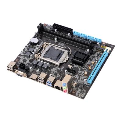 China AXIS H110T Desktop Motherboard 6/7/8Ih Intel 2 x 240 Pin DDR4 32G 10/100/1000Mbps Bulit-in M.2 Connector ATX- Sound Form for sale