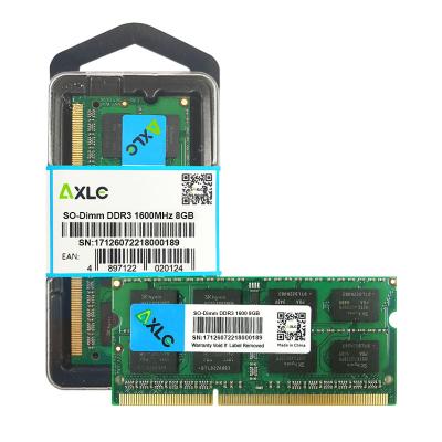 China Brand New Compatible LAPTOP AXIS 8G DDR3 1600MHz Laptop Auto Overclocking Computer Memory for sale