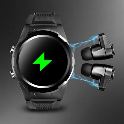 China 3G New Products 2 in 1 Heart Rate Fitness Tracker Blood Pressure Sports Smartwatch Women Men Wireless Earphone N8 Smart Watch for sale