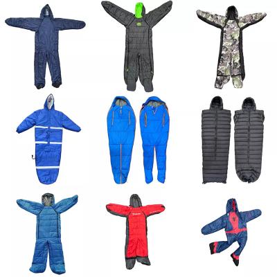 China Waterproof Windproof Portable Human Alien Shape Walking Sleeping Bag Waterproof Windproof Portable Human Alien Shape Walking Sleeping Bag With Legs Arms Full Body For Winter Outdoor Camping for sale