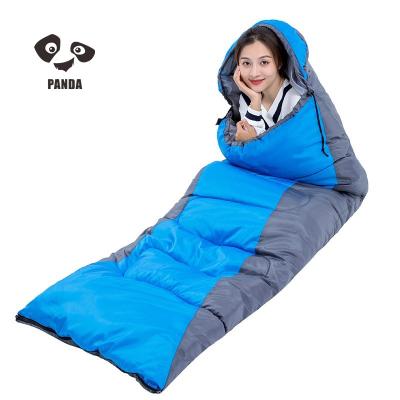 China Winter Thickening Anti Snag Camping Sleeping Bag Bestselling Outdoor Portable Warm Adult Double Way Customized Waterproof Camping White Goose Down Mummy Sleeping Bag With the compression bag for sale