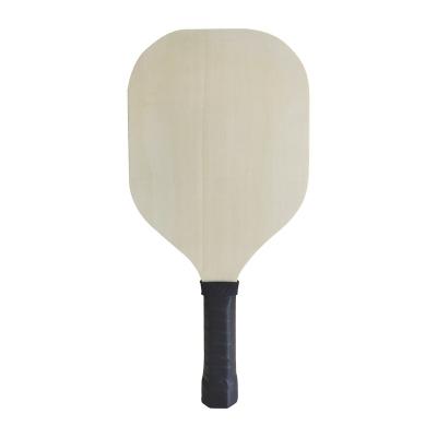 China As Customized Wholesale Customized Silk Print Pickleball Edgeless Wood Paddle For Outdoor Sports for sale