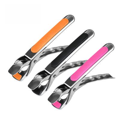 China Sustainable Hot Sale Kitchen Amazon Clip Anti Scalding Multi Function Stainless Steel Anti Scald Bowl Pan Tongs Creative Dishes Roll Clip for sale