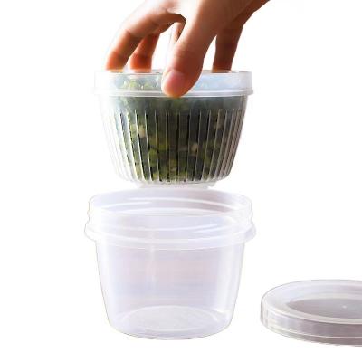 China 2021 Freshness Preservation Amazon Fridge Food Storage Box BPA Free Plastic Wholesale Food Container Household Fruit Sealed Fresh Storage Box for sale