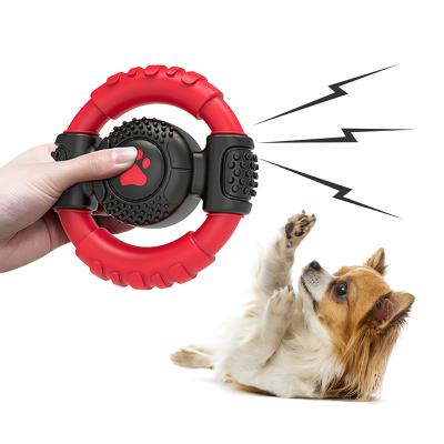 China Best Selling Viable Interactive Rubber Pet Toy Amazon Dog Simulation Dog Bite Toy Nylon Molar Teeth Teeth Remover Voice Remover for sale