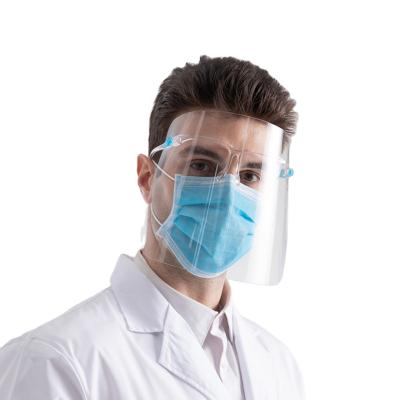 China Eye Glass Protective Anti-fog Face Mask With Frame Face Mask Manufacturer for sale