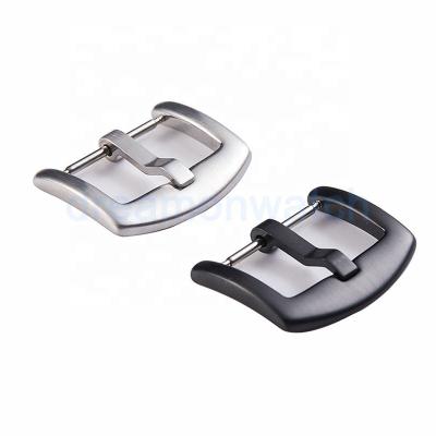 China 18mm 20mm 22mm 316L Stainless Steel Watch Buckle For Leather Strap DMGLWTK001 for sale