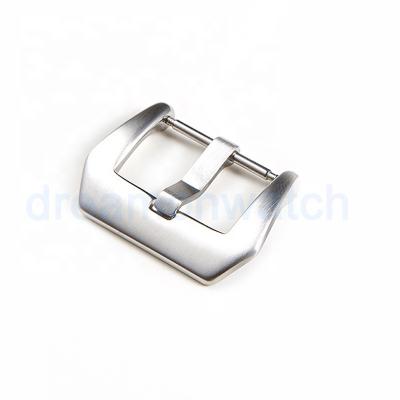 China 18mm 20mm 22mm 316L Stainless Steel Watch Buckle For Leather Strap DMGLWTK005 High Quality for sale