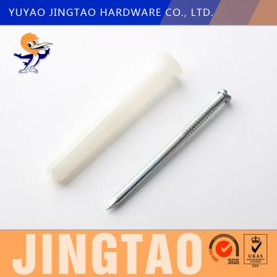 China Cabeça de cogumelo PA Anchor Drive Nail Nylon em Anchor Cor Branca à venda