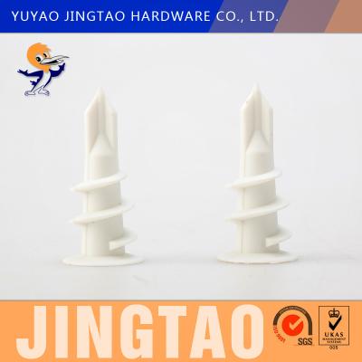 Cina Piatti per la parete in cartone di gesso bianco PA66 Piatti per l'ancora in nylon per cartone di gesso in vendita