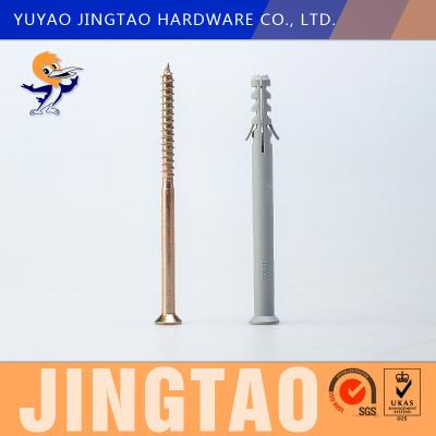 China PA Nylon Wall Anchor 600N Capacity Nylon Frame Fixing Anchor Screw for sale