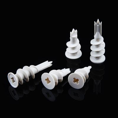 China PA66 Zelfborende nylon droogwandankers Plug-in nylon gipsplaten bevestigingen Te koop