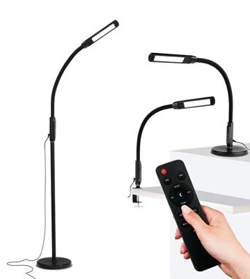 China Modern 3 in 1 - LED Floor and Desk Light 3 in 1 Lamp for Reading and Crafts Modern Standing Light Flexible Adjustable Remote Control for sale