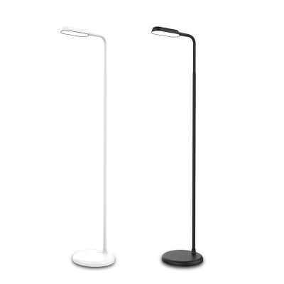 China Dimmable Modern Cordless Gooseneck 3600mAh Rechargeable Color Shine LED Floor Lamp for sale