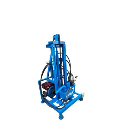 China Factory 100m depth hydraulic borewell auger core drilling rig machine made in China for sale