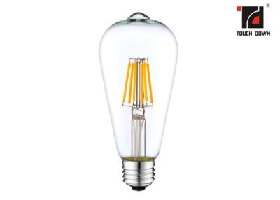 China Nostalgic LED Filament Bulb E26 Medium Lamp 550 - 700 Lumen 80 CRI for sale