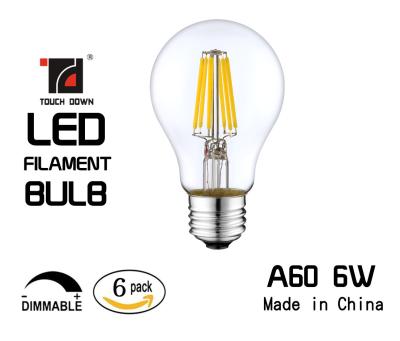 China High Shock Resistant LED Filament Bulb Eco Friendly Material Instant On Style for sale