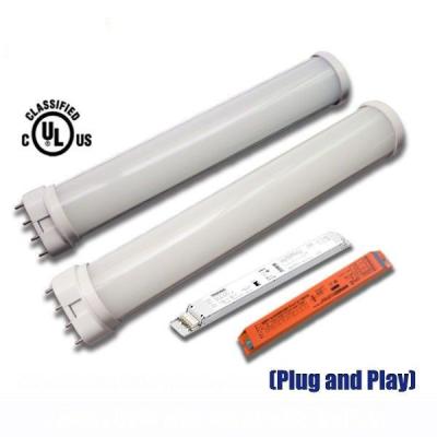 Chine Le tube extérieur de Dimmable LED allume la base 2G11 certifiée par UL de rechange à vendre