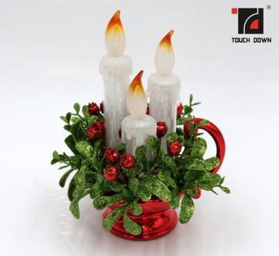 China Nice Battery Operated Candle Lamps , Dancing Flame Led Battery Candle Lights for sale