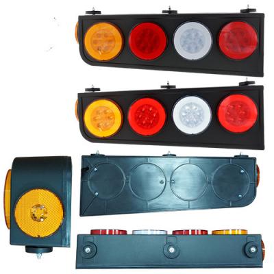 China GLO LED PLASTIC Stop Tail Turn Lights Led Beacon Lights For Bus Truck Trailer Tractor for sale