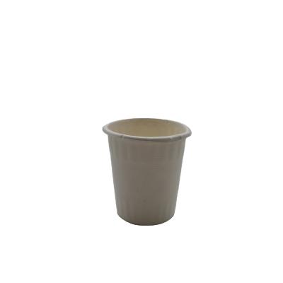 China Factory Wholesale 100% Sugar Cane Bagasse Minimalist Biodegradable Compostable Coffee Mug 2oz 5oz 8oz 12oz 16oz for sale