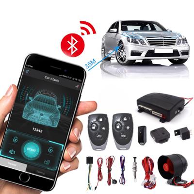 China For car alarm with bluetoh APP car alarm manual central locking car alarms especially and optional ultrasonic sensor hot sale in South America for sale