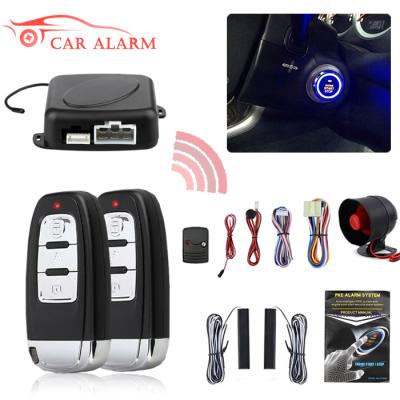 China Hot Sale China Manufacturer Car Engine Safe Remote Start System Keyless Entry Push To Start Engine Start Button Car Alarm for sale