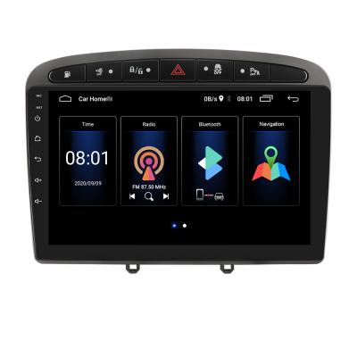 China GPS For Peugeot 308 308S 408 2012-2020 Android 2 Stereos+64G DAB+Radio BT GPS Car Nav for sale