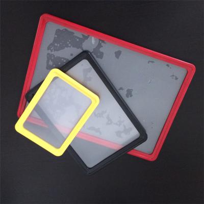 China Suermarket Display Free Sample Plastic A4 Frame For Supermarket for sale