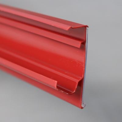 China Supermaerket Display Clip On Plastic Freezer Shelf Profiles Label Holders for sale