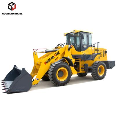 China New trusses style 3.0ton wheel loader hoflader radlader with 4wheel drive for sale