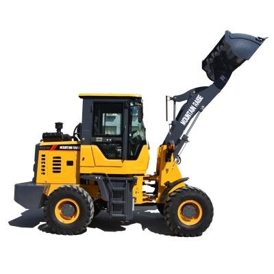 China Farms 1.5 Ton Mini Wheel Loader Front End Loader With CE Certificate Mini Wheel Loader for sale