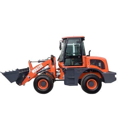 China Construction worksÂ   Compact 2ton Blade Fast Wheel Loader Snow Hitch Construction Machinery for sale