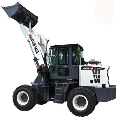 China Farms High Power 930 Wheel Heavy Loader With Grass Fork for sale