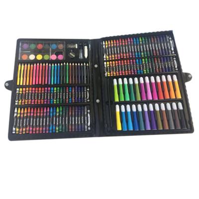 China Washable 168PCS 168 Pieces Color Marker Pen Professional Watercolor Coloring Drawing Set for sale