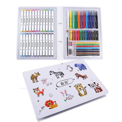 China Barber Shop Back to Educate Watercolor Super Mega Super Non-Toxic Pen Art Non-Toxic Pen Creative Stationery Child Birthday Gift for sale