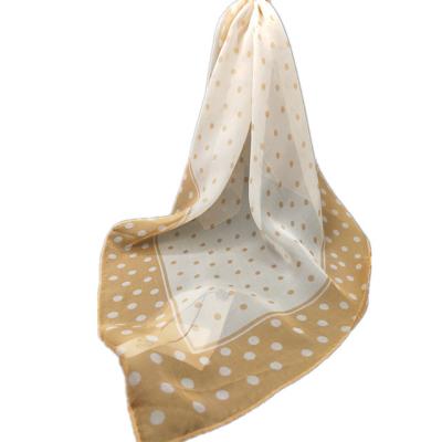 China Malaysia Square Chiffon Style Fashion OEM Silk Scarf For Women for sale