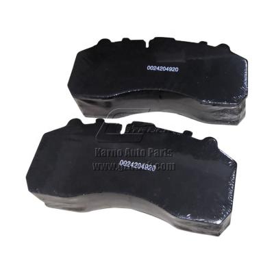 China European Truck Auto Spare Parts Disc Brake Pad Kit Oem 0024204920 for MB Truck for sale