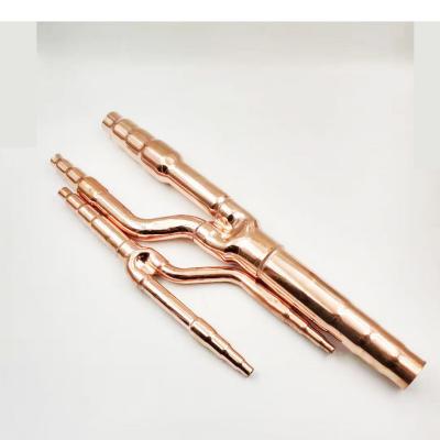 中国 Commercial VRV Air Conditioner Copper Pipe Y Branch Joint For FQ01A 01B FO03 FO04 ML01 販売のため