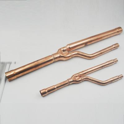 China Heater Parts Refrigeration Copper Branch Pipe For Air Conditioner KHRP26MC 33T for sale