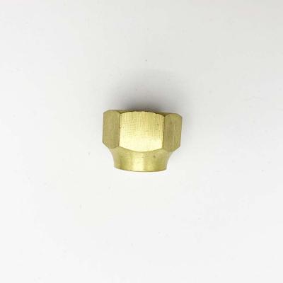 China Brass Refrigeration Flare Nut Male SAE3/8 Fitting Reducing for sale