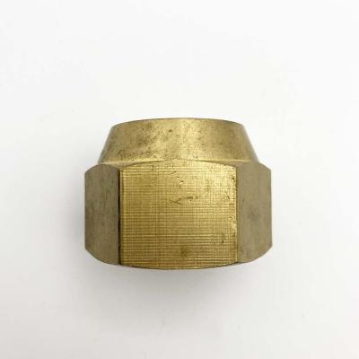 China Brass Fit Equal Refrigeration Flare Nut Male SAE 1